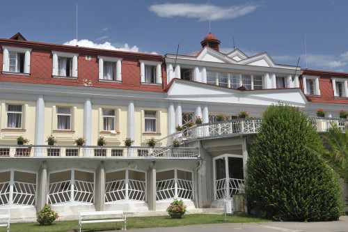 Pavilon v Lázních Bohdaneč.